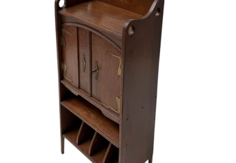 Arts & Crafts Art Nouveau Cabinet by H.P. Mutters & Zoon Den Haag, 1900s